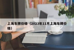 上海车牌价格（2023年11月上海车牌价格）