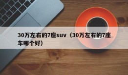 30万左右的7座suv（30万左右的7座车哪个好）