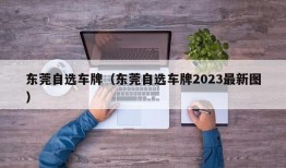 东莞自选车牌（东莞自选车牌2023最新图）