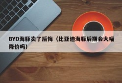 BYD海豚卖了后悔（比亚迪海豚后期会大幅降价吗）