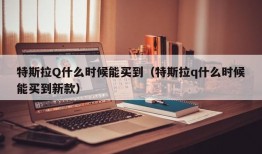 特斯拉Q什么时候能买到（特斯拉q什么时候能买到新款）