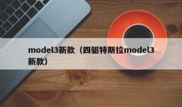 model3新款（四驱特斯拉model3新款）