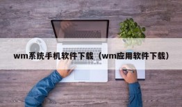 wm系统手机软件下载（wm应用软件下载）