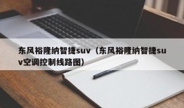 东风裕隆纳智捷suv（东风裕隆纳智捷suv空调控制线路图）