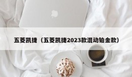 五菱凯捷（五菱凯捷2023款混动铂金款）