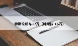 特斯拉新车17万（特斯拉 16万）