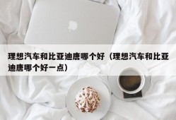 理想汽车和比亚迪唐哪个好（理想汽车和比亚迪唐哪个好一点）