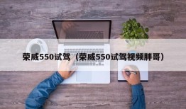 荣威550试驾（荣威550试驾视频胖哥）