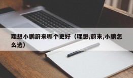 理想小鹏蔚来哪个更好（理想,蔚来,小鹏怎么选）