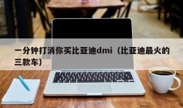 一分钟打消你买比亚迪dmi（比亚迪最火的三款车）