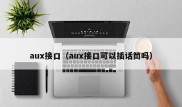 aux接口（aux接口可以插话筒吗）