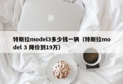 特斯拉model3多少钱一辆（特斯拉model 3 降价到19万）